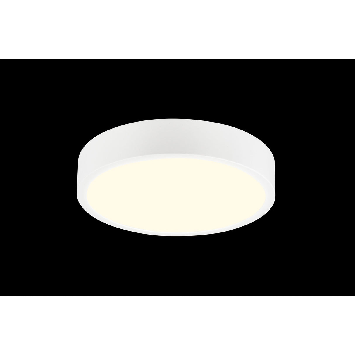 Saona Extra Small Round LED Flush Ceiling Light 8W 3000K - White