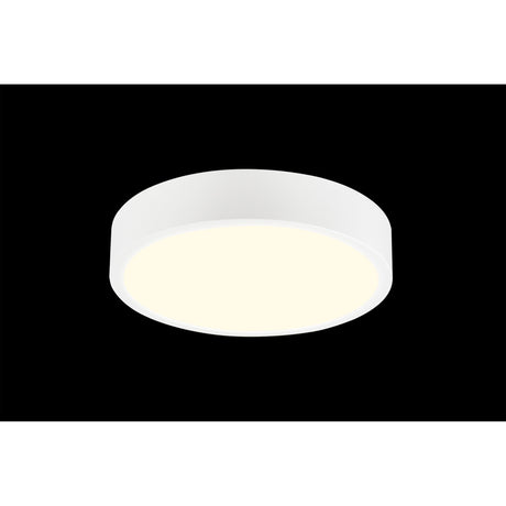 Saona Extra Small Round LED Flush Ceiling Light 8W 3000K - White
