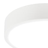 Saona Extra Small Round LED Flush Ceiling Light 8W 4000K - White
