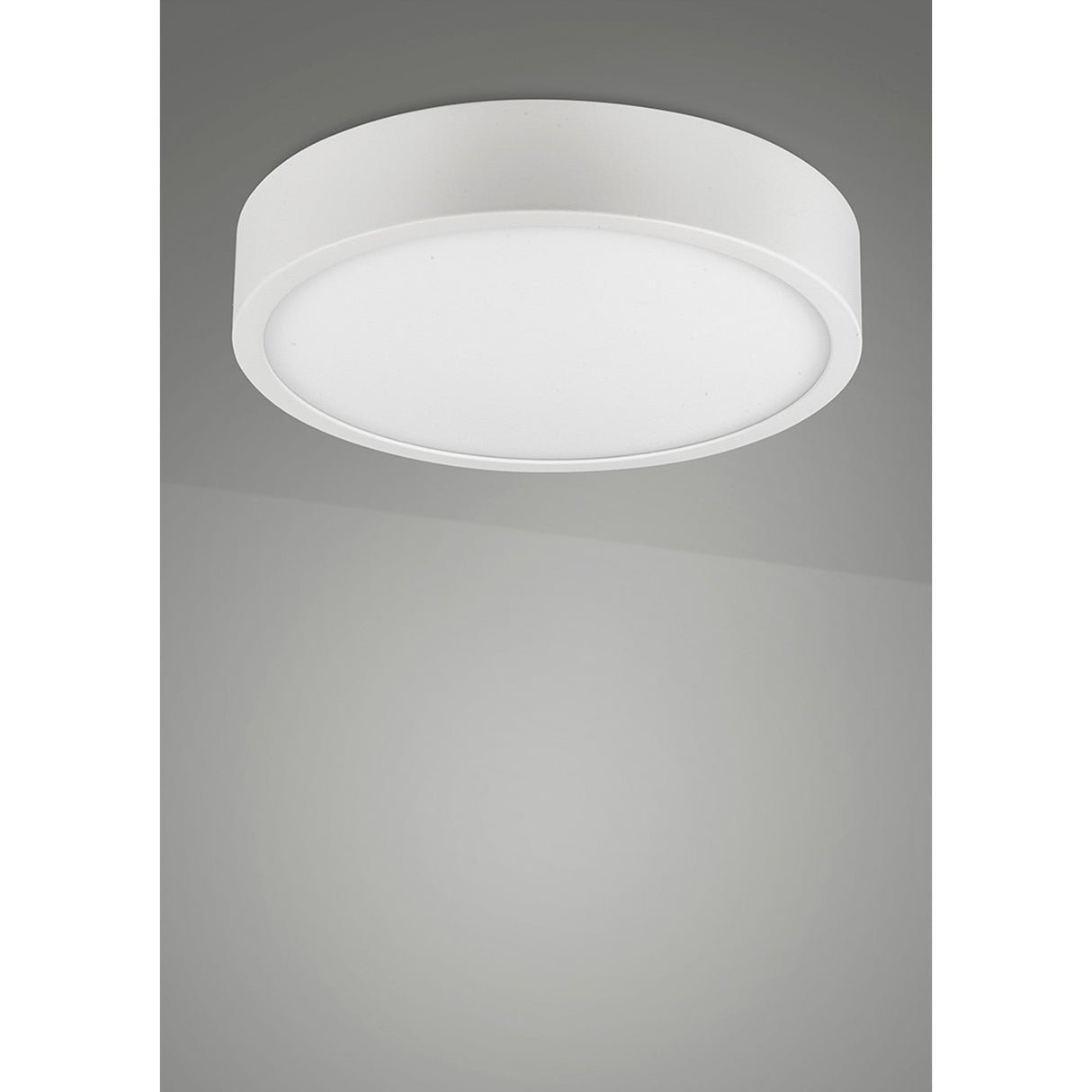 Saona Extra Small Round LED Flush Ceiling Light 8W 4000K - White