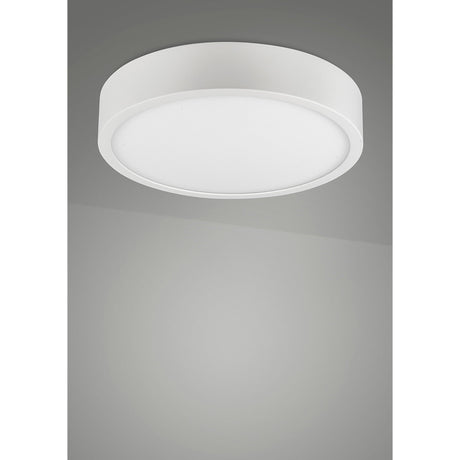 Saona Extra Small Round LED Flush Ceiling Light 8W 4000K - White