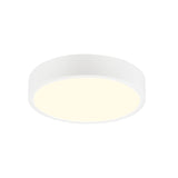 Saona Small Round LED Flush Ceiling Light 14W 3000K - White