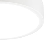 Saona Small Round LED Flush Ceiling Light 14W 4000K - White