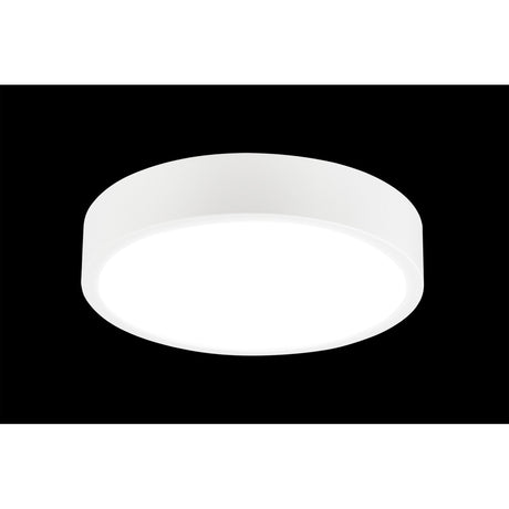 Saona Small Round LED Flush Ceiling Light 14W 4000K - White