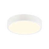 Saona Medium Round LED Flush Ceiling Light 24W 3000K - White