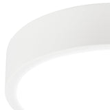 Saona Medium Round LED Flush Ceiling Light 24W 4000K - White