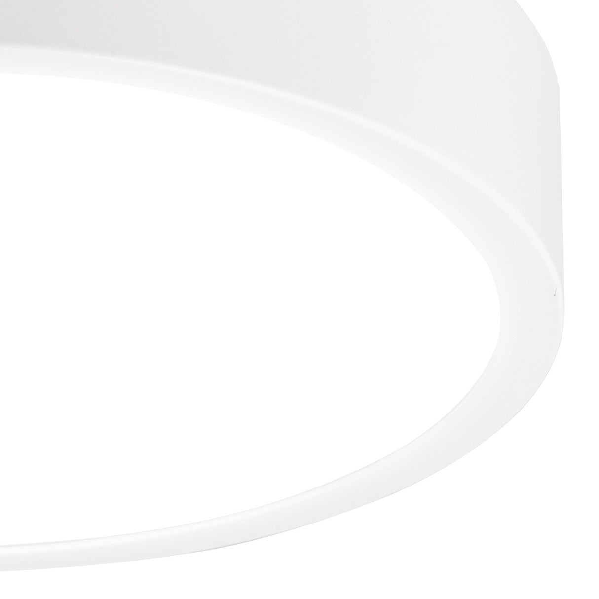Saona Medium Round LED Flush Ceiling Light 24W 4000K - White