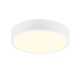 Saona Large Round LED Flush Ceiling Light 30W 3000K - White