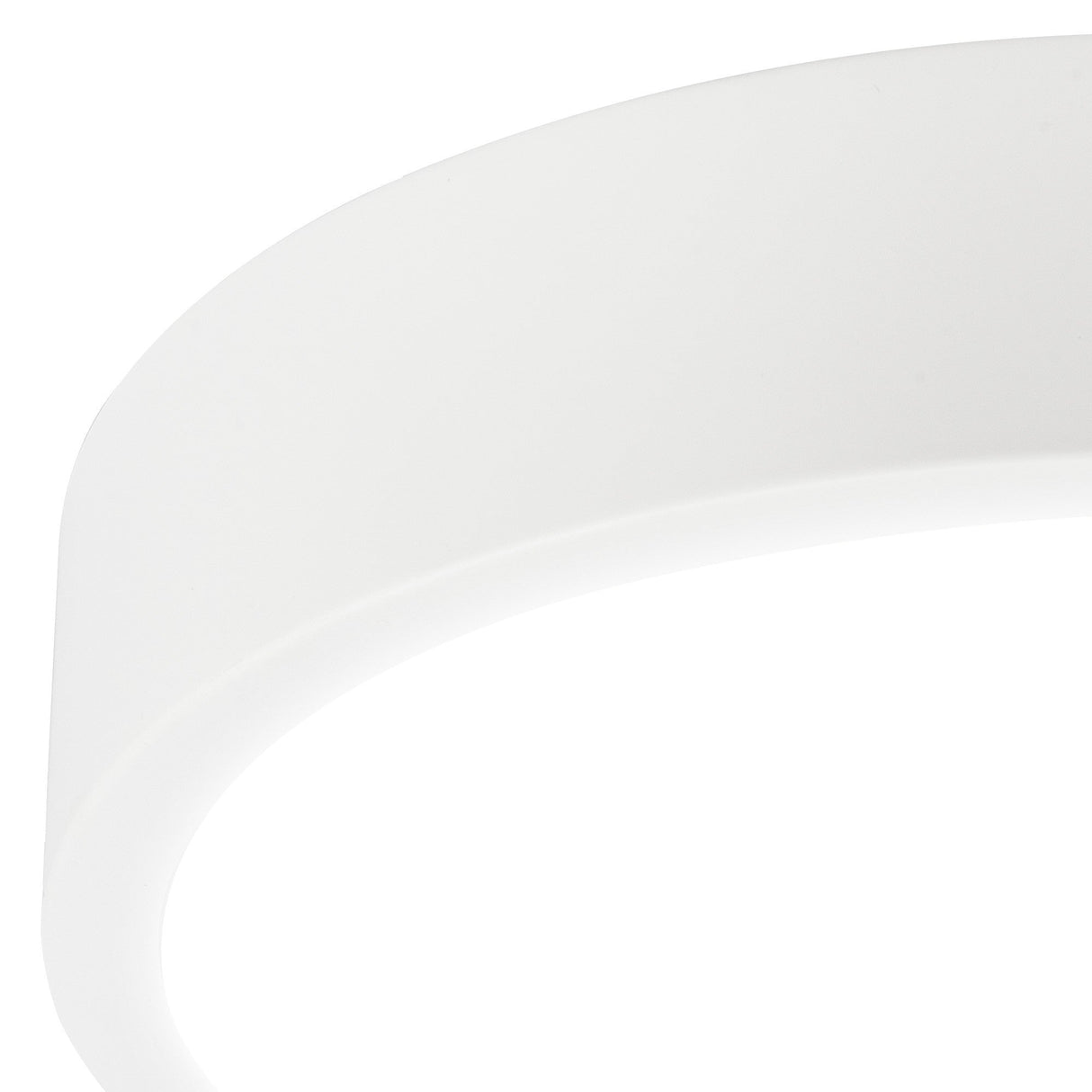 Saona Large Round LED Flush Ceiling Light 30W 4000K - White