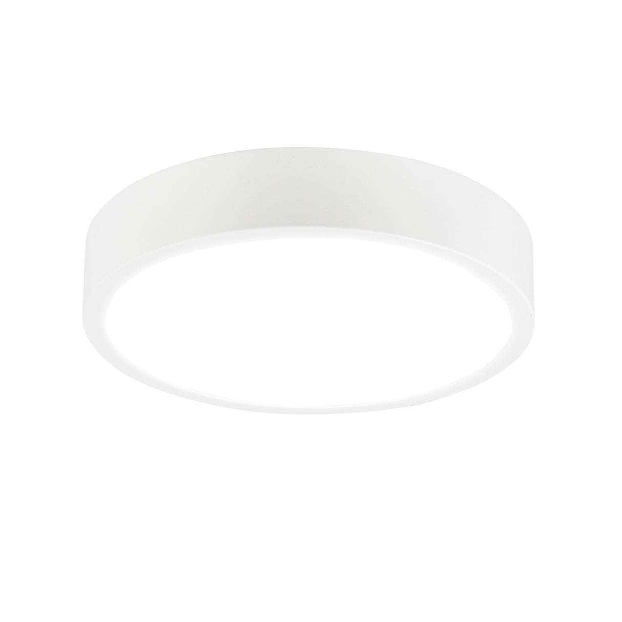 Saona Large Round LED Flush Ceiling Light 30W 4000K - White