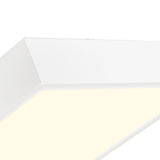 Saona Extra Small Square LED Flush Ceiling Light 8W 3000K - White