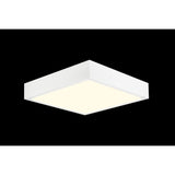 Saona Extra Small Square LED Flush Ceiling Light 8W 3000K - White