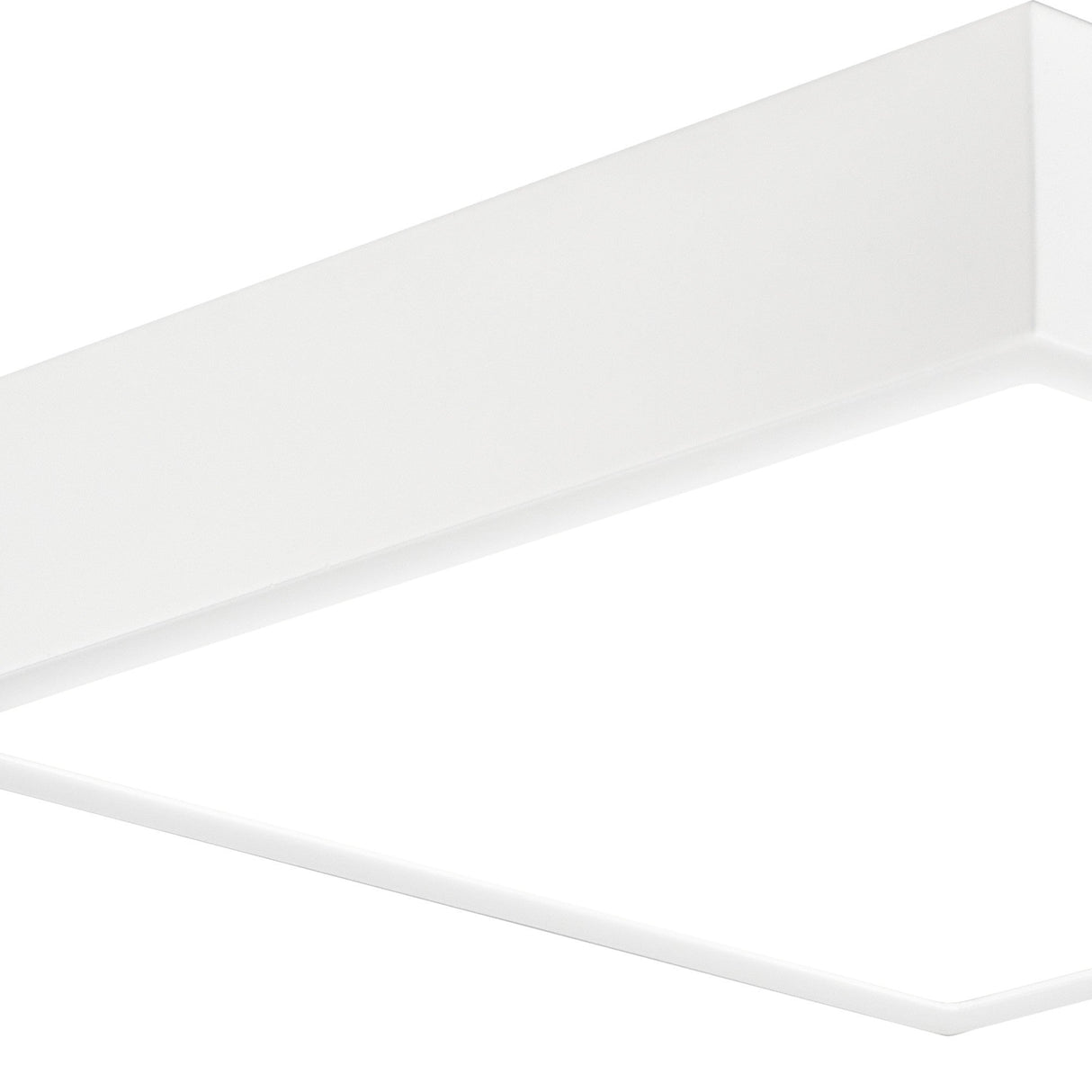 Saona Extra Small Square LED Flush Ceiling Light 8W 4000K - White