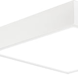 Saona Extra Small Square LED Flush Ceiling Light 8W 4000K - White