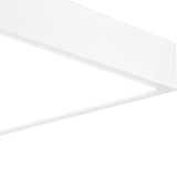 Saona Extra Small Square LED Flush Ceiling Light 8W 4000K - White