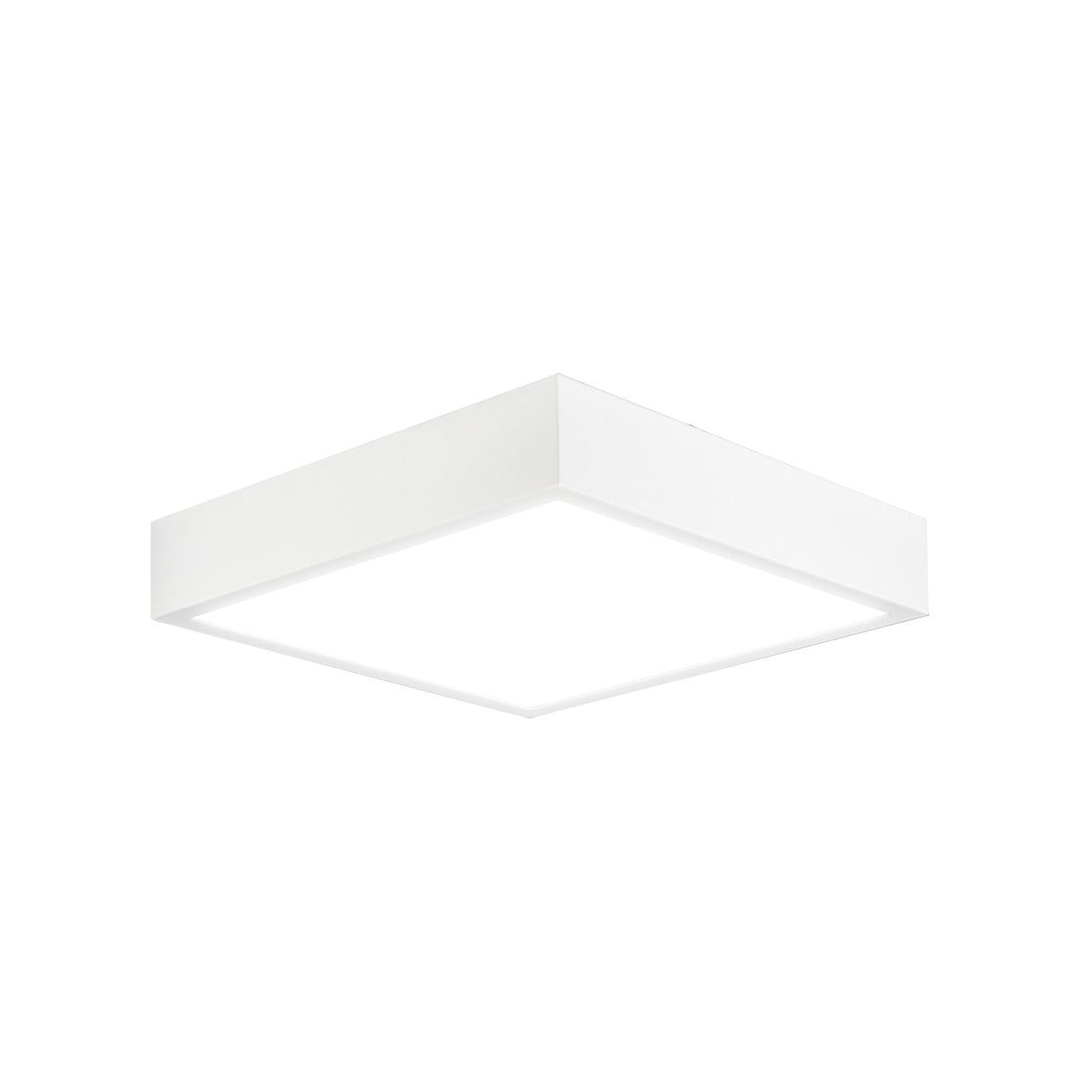 Saona Extra Small Square LED Flush Ceiling Light 8W 4000K - White