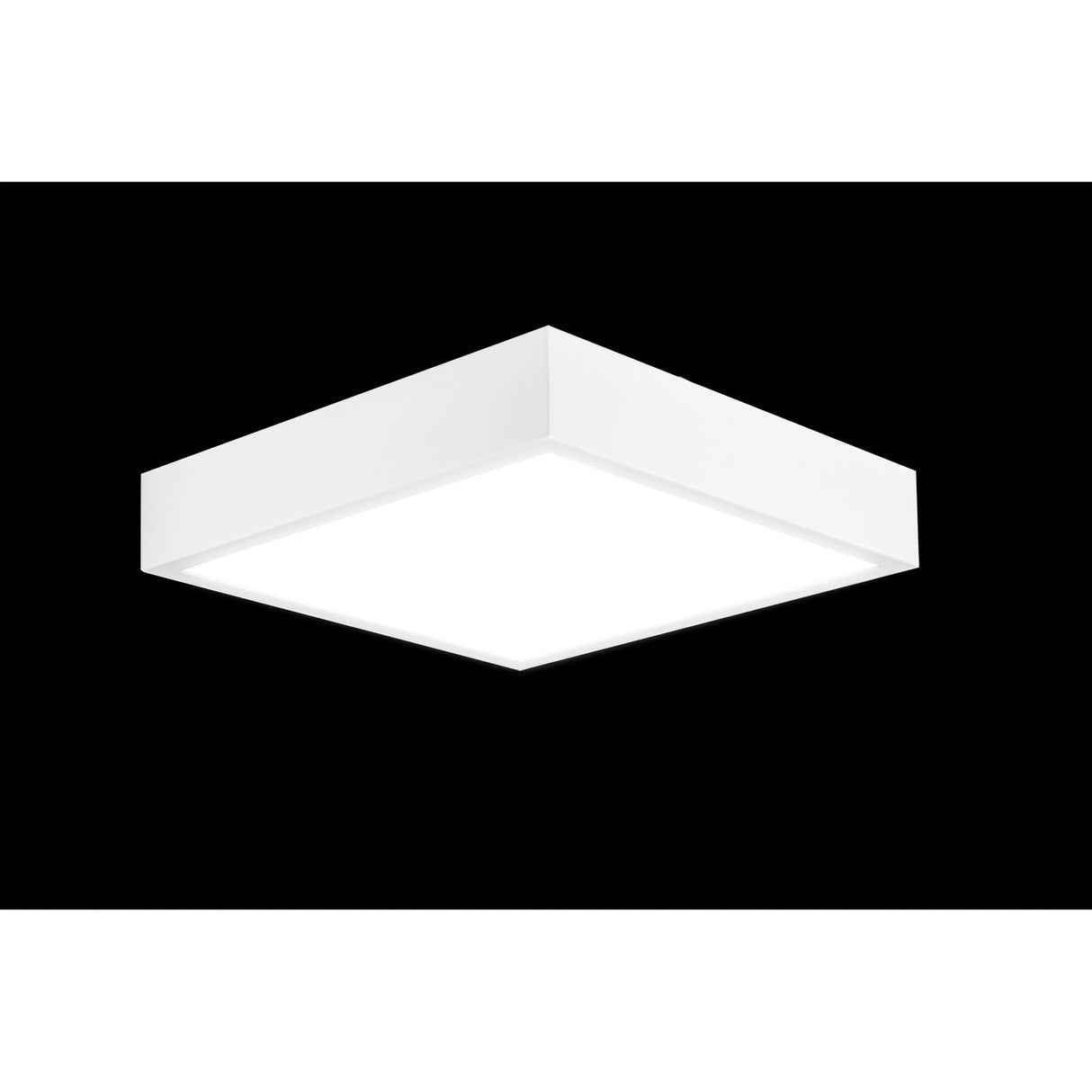 Saona Extra Small Square LED Flush Ceiling Light 8W 4000K - White
