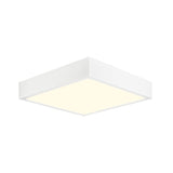 Saona Small Square LED Flush Ceiling Light 14W 3000K - White