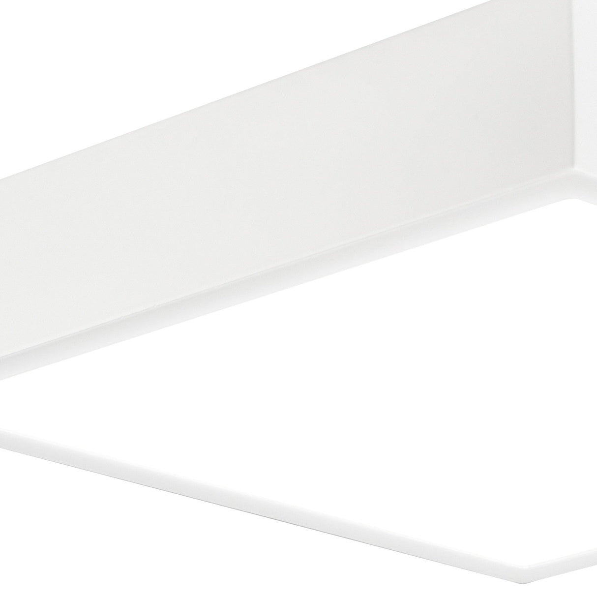 Saona Small Square LED Flush Ceiling Light 14W 4000K - White
