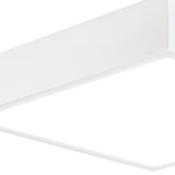 Saona Small Square LED Flush Ceiling Light 14W 4000K - White