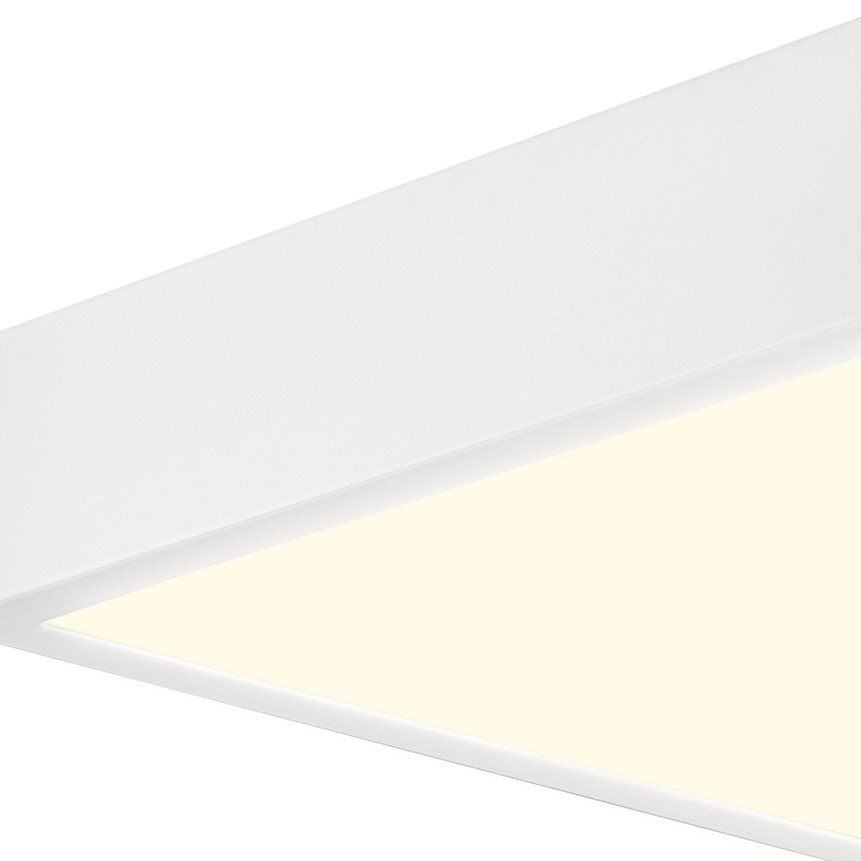 Saona Medium Square LED Flush Ceiling Light 24W 3000K - White