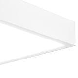 Saona Medium Square LED Flush Ceiling Light 24W 4000K - White