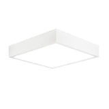 Saona Medium Square LED Flush Ceiling Light 24W 4000K - White