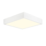 Saona Large Square LED Flush Ceiling Light 30W 3000K - White