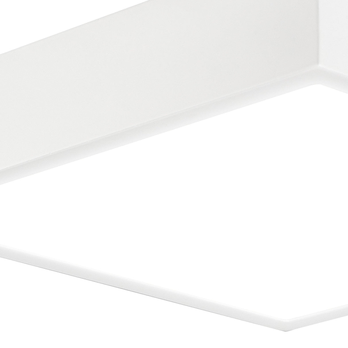 Saona Large Square LED Flush Ceiling Light 30W 4000K - White