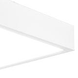 Saona Large Square LED Flush Ceiling Light 30W 4000K - White
