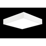 Saona Large Square LED Flush Ceiling Light 30W 4000K - White