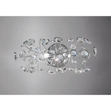 Savanna 2 Light Crystal Wall Light - Chrome