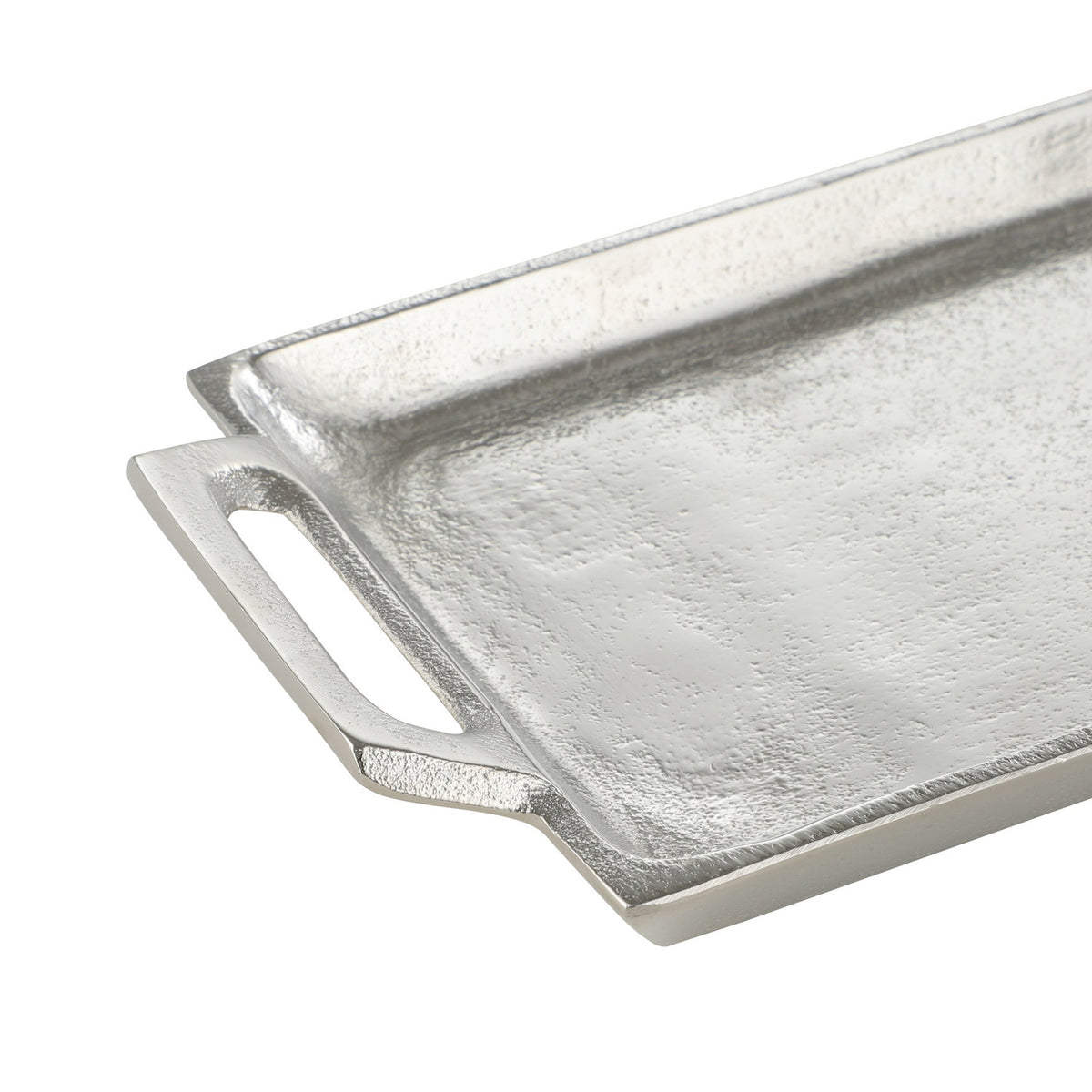 Savant Decorative Tray - Nickel