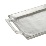 Savant Decorative Tray - Nickel