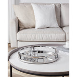 Savant Decorative Tray - Silver