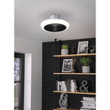 Sayulita Ceiling Fan with Light - White