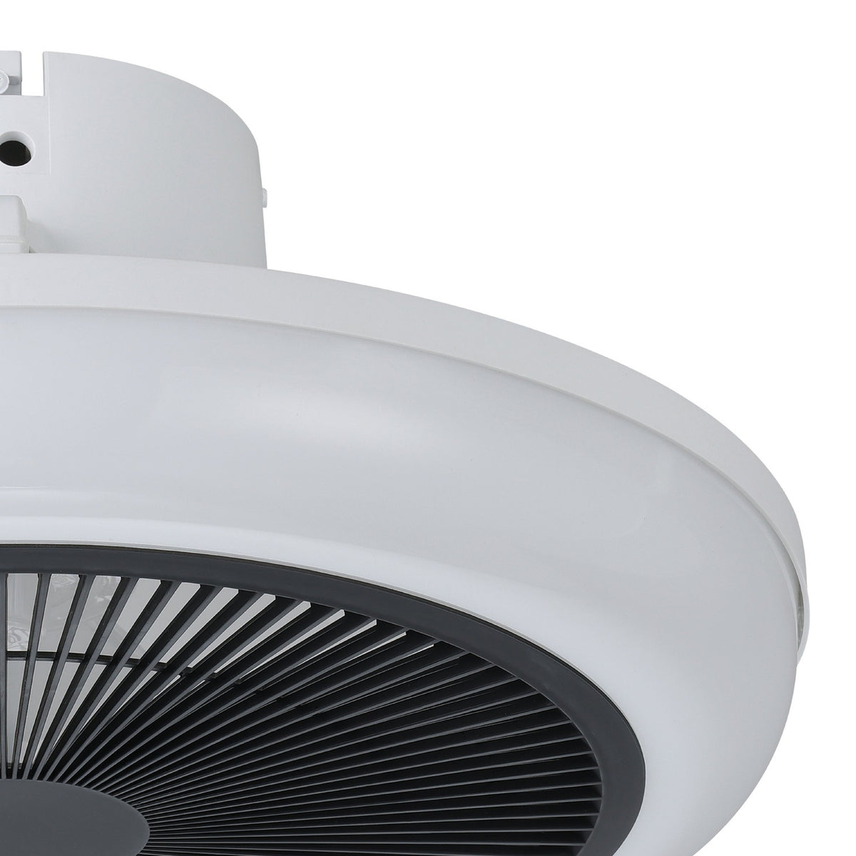 Sayulita Ceiling Fan with Light - White