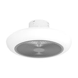 Sayulita Ceiling Fan with Light - White & Grey