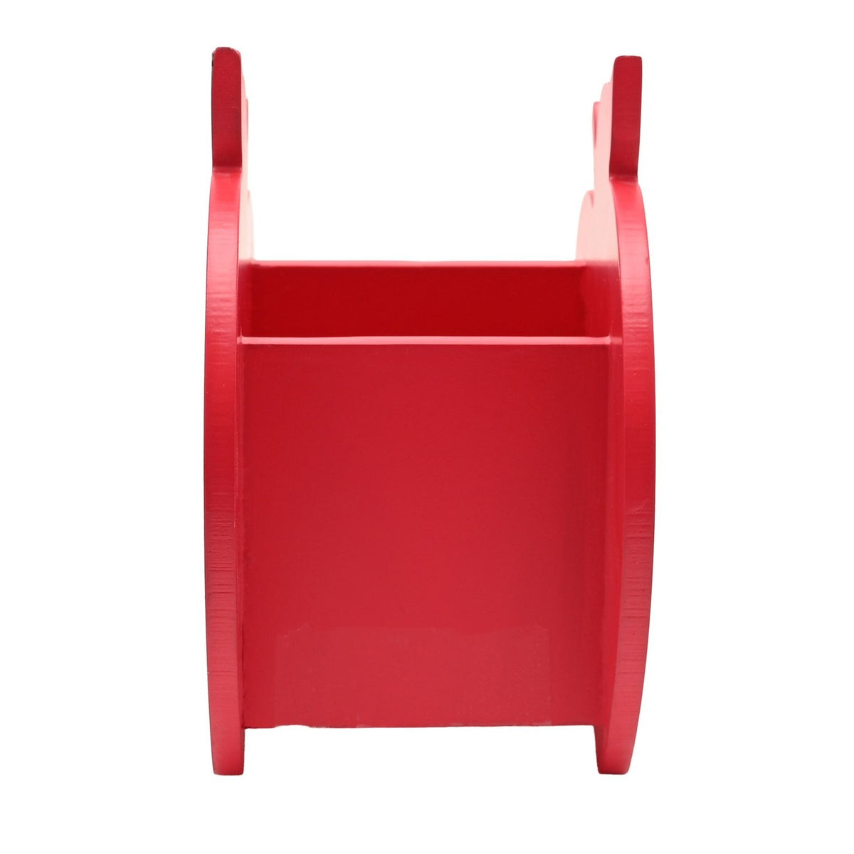 Teaching Is My Super Power Apple Teacher Wooden Pen Pot - Red