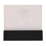 Graduation Cap Wooden Block Photo Frame 6 x 4in - Black