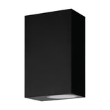 Scogliera-E Square Outdoor Wall Light - Black