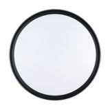 Seluci LED Flush Ceiling Light - Black