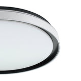 Seluci LED Flush Ceiling Light - Black