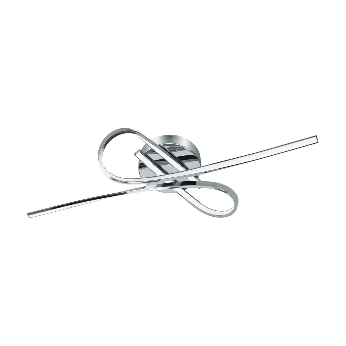 Selvina LED Flush Ceiling Light - Chrome