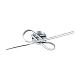 Selvina LED Flush Ceiling Light - Chrome
