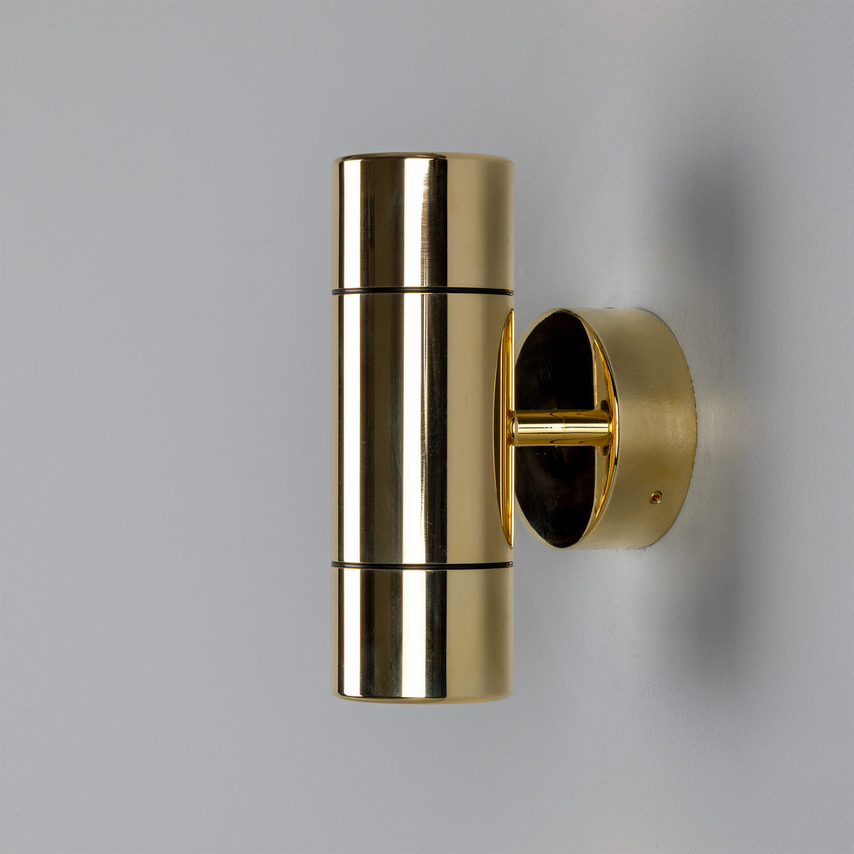 Selvory Brass Up/Down Twin Wall Light IP44