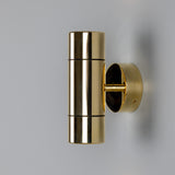 Selvory Brass Up/Down Twin Wall Light IP44