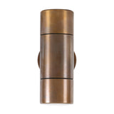 Selvory Brass Up/Down Twin Wall Light IP44