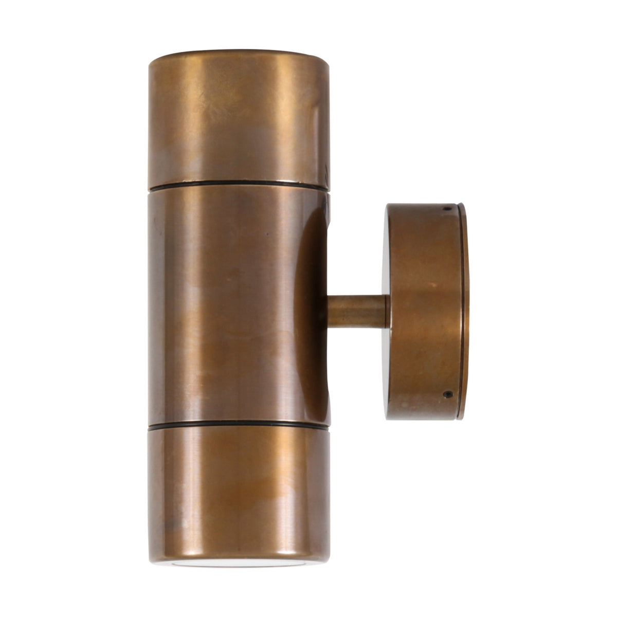 Selvory Brass Up/Down Twin Wall Light IP44