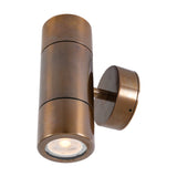 Selvory Brass Up/Down Twin Wall Light IP44